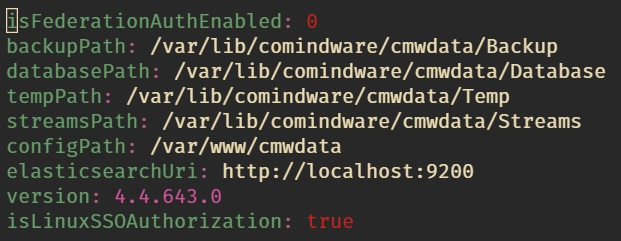 Пример файла <instanceName>.yml с директивой  isLinuxSSOAuthorization: true